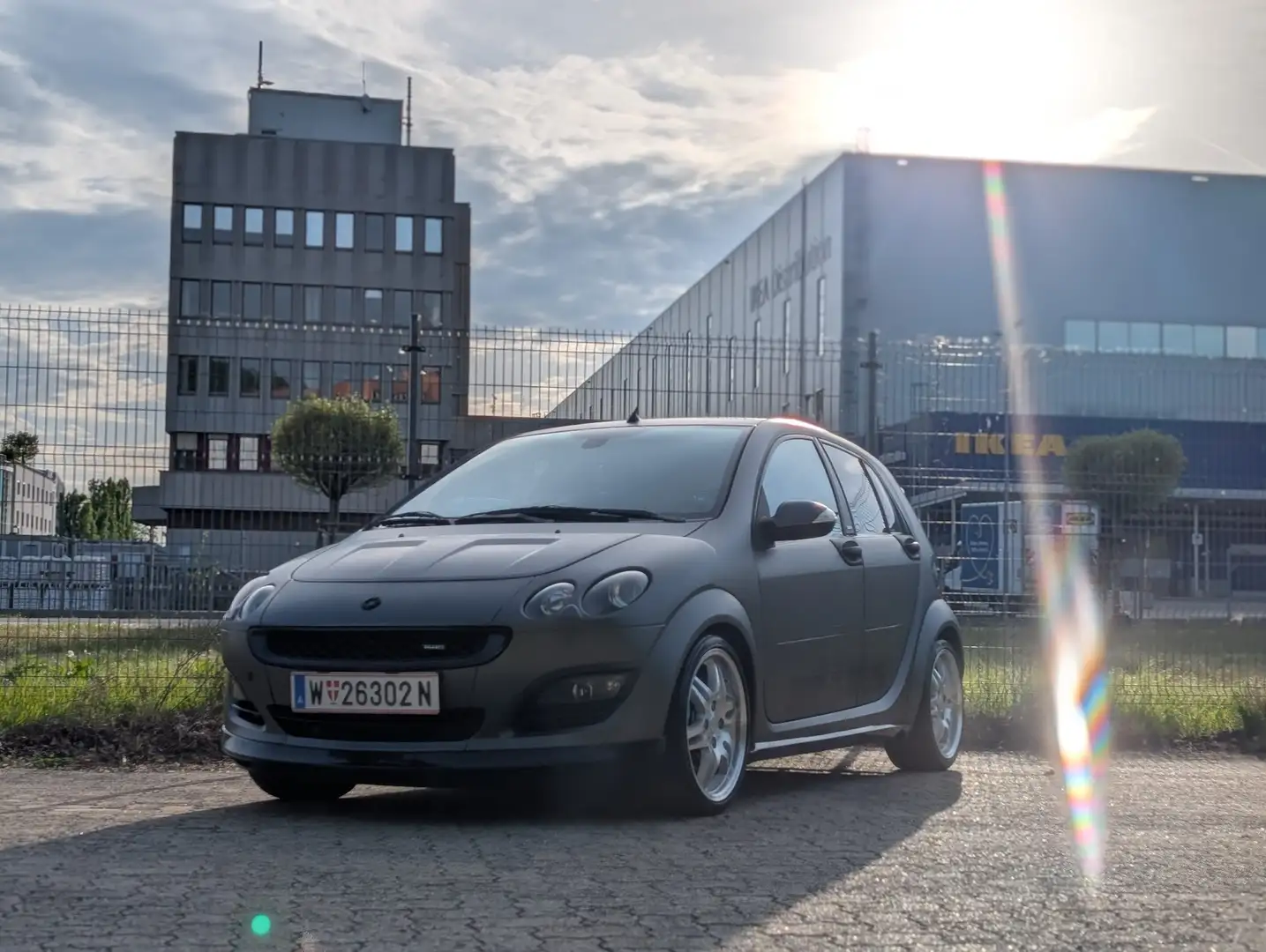 smart forFour Brabus Schwarz - 1