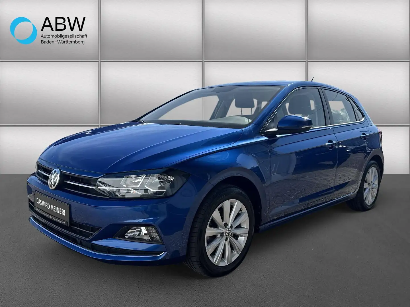 Volkswagen Polo Highline  1.0 TSI Rueckfahrkamera Blau - 1