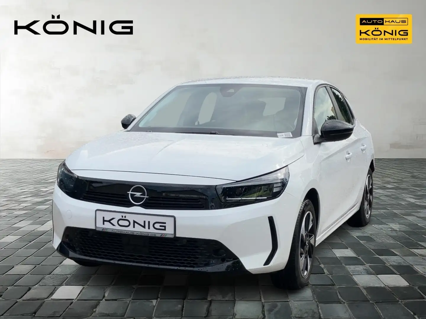 Opel Corsa Electric Automatik Klimaautomatik Weiß - 1