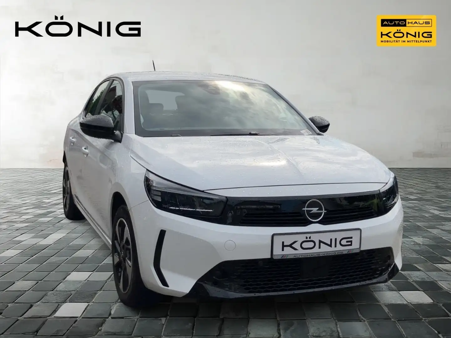 Opel Corsa Electric Automatik Klimaautomatik Weiß - 2