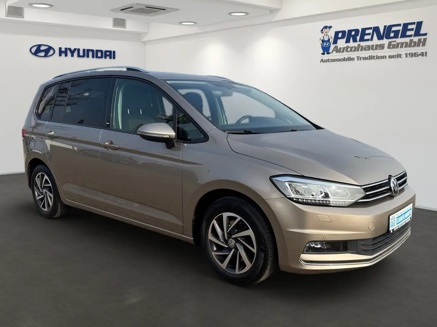 Volkswagen Touran 1.2 TSi Sound BMT GRA/ LED/ NAVI Beige - 2