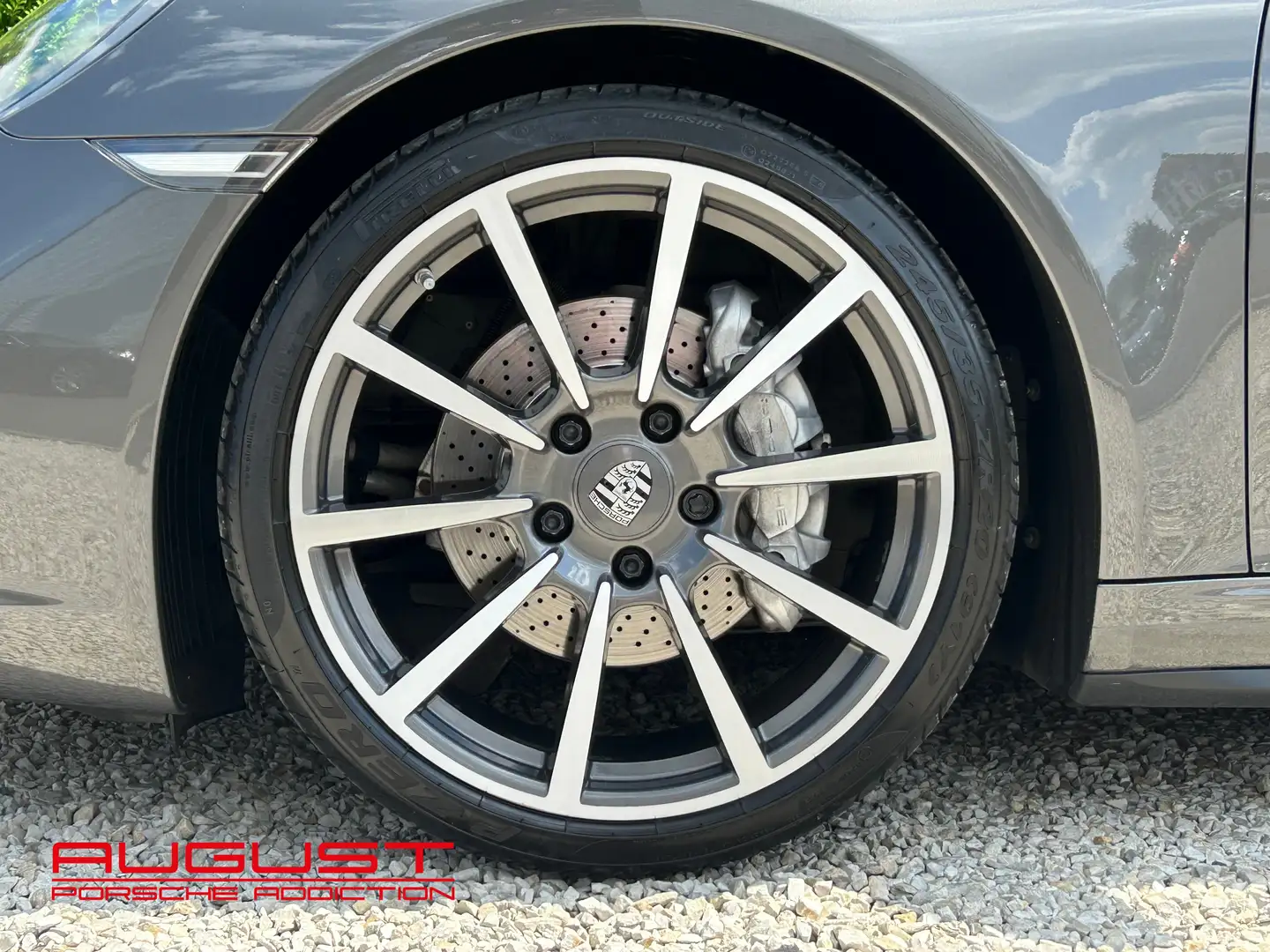 Porsche Targa 911 Carrera 4 2018 Gris - 2