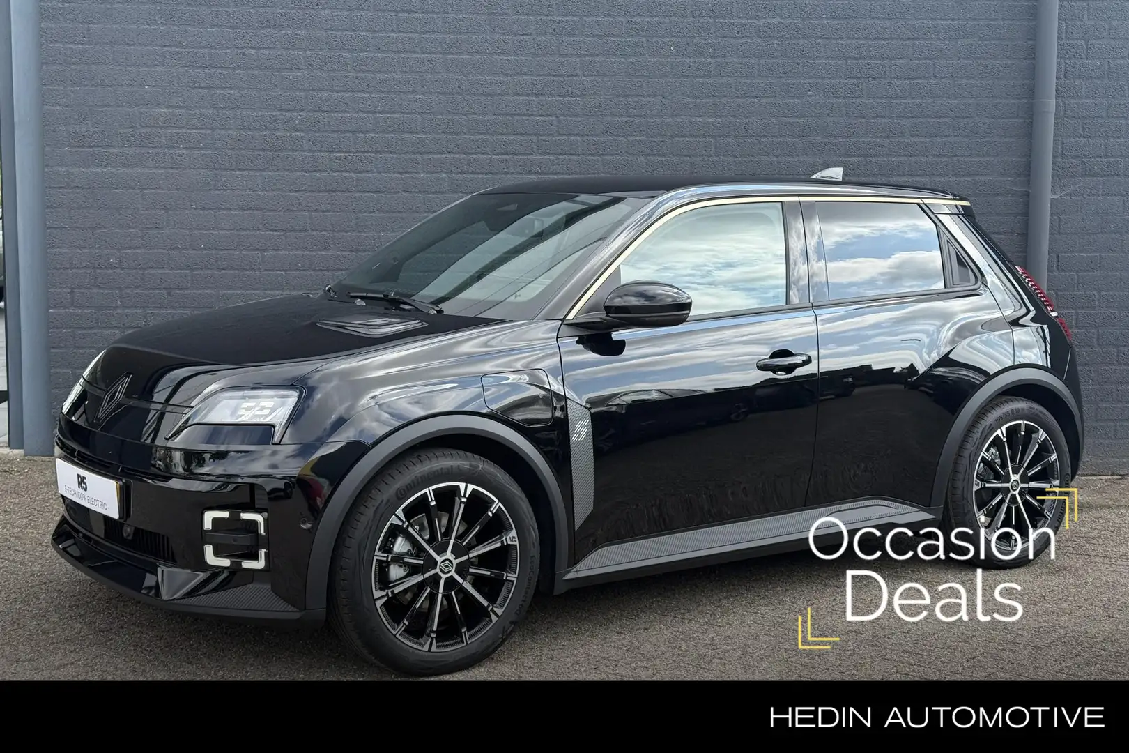 Renault R 5 urban range techno 40 kWh 18'' Chrono|Pack Winter| Schwarz - 1