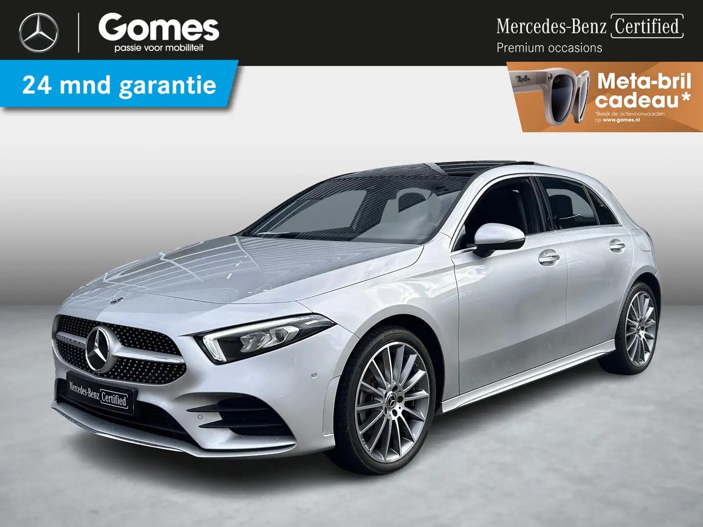 Mercedes-Benz A 250 e AMG Line | Panoramadak | Sfeerverlichting | Stoe Gris - 1