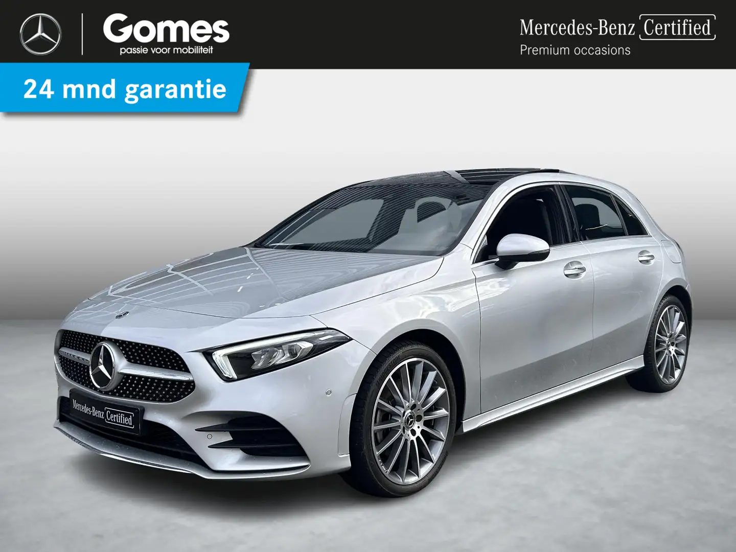 Mercedes-Benz A 250 e AMG Line | Panoramadak | Sfeerverlichting | Stoe Grijs - 1