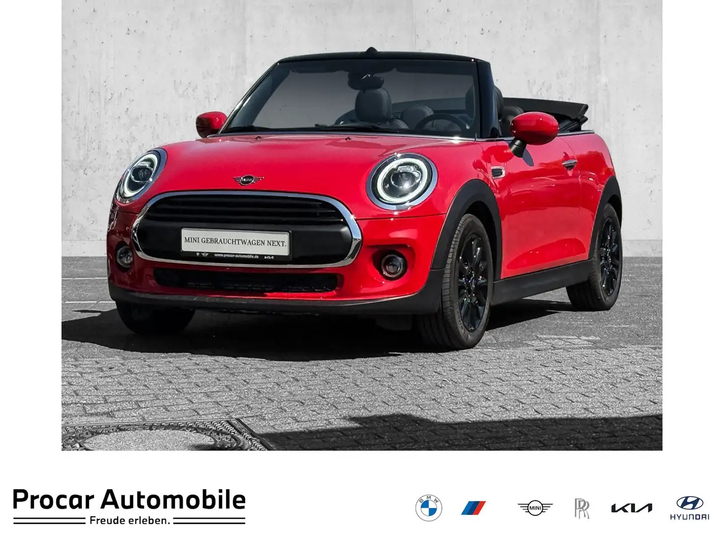 MINI One Cabrio One Chili II NAVI LED PDC V+H Tempomat Sitzheiz. L Rot - 1