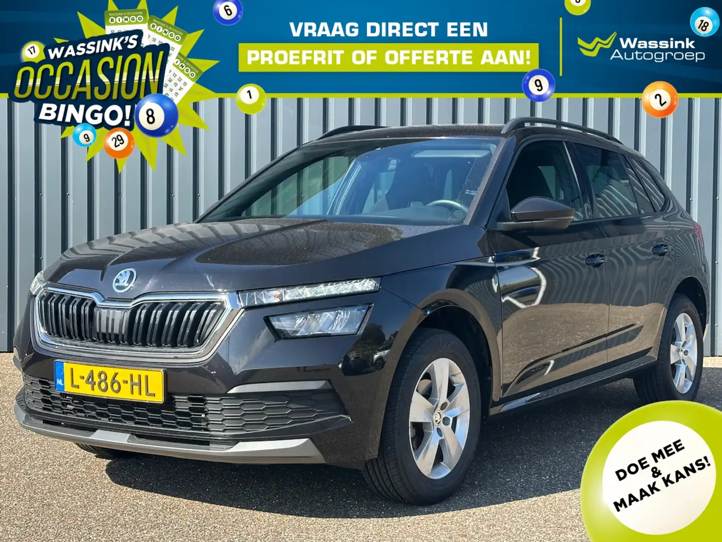 Skoda Kamiq 1.0 TSI 115pk Sport Business I Camera I PDC I Carp Nero - 1