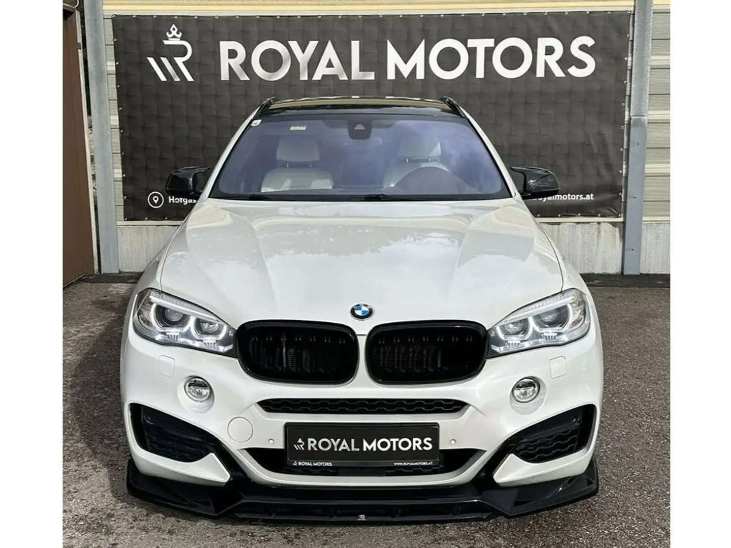 BMW X6 M 50d Weiß - 2