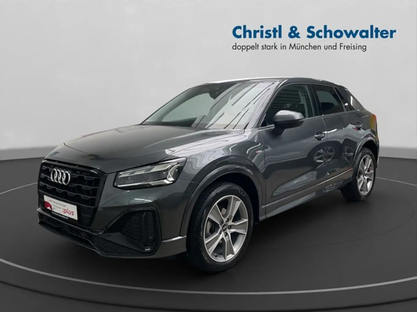 Audi Q2 30TDI S tronic S line AHK SHZ NAVI RFK KLIMA Grau - 2