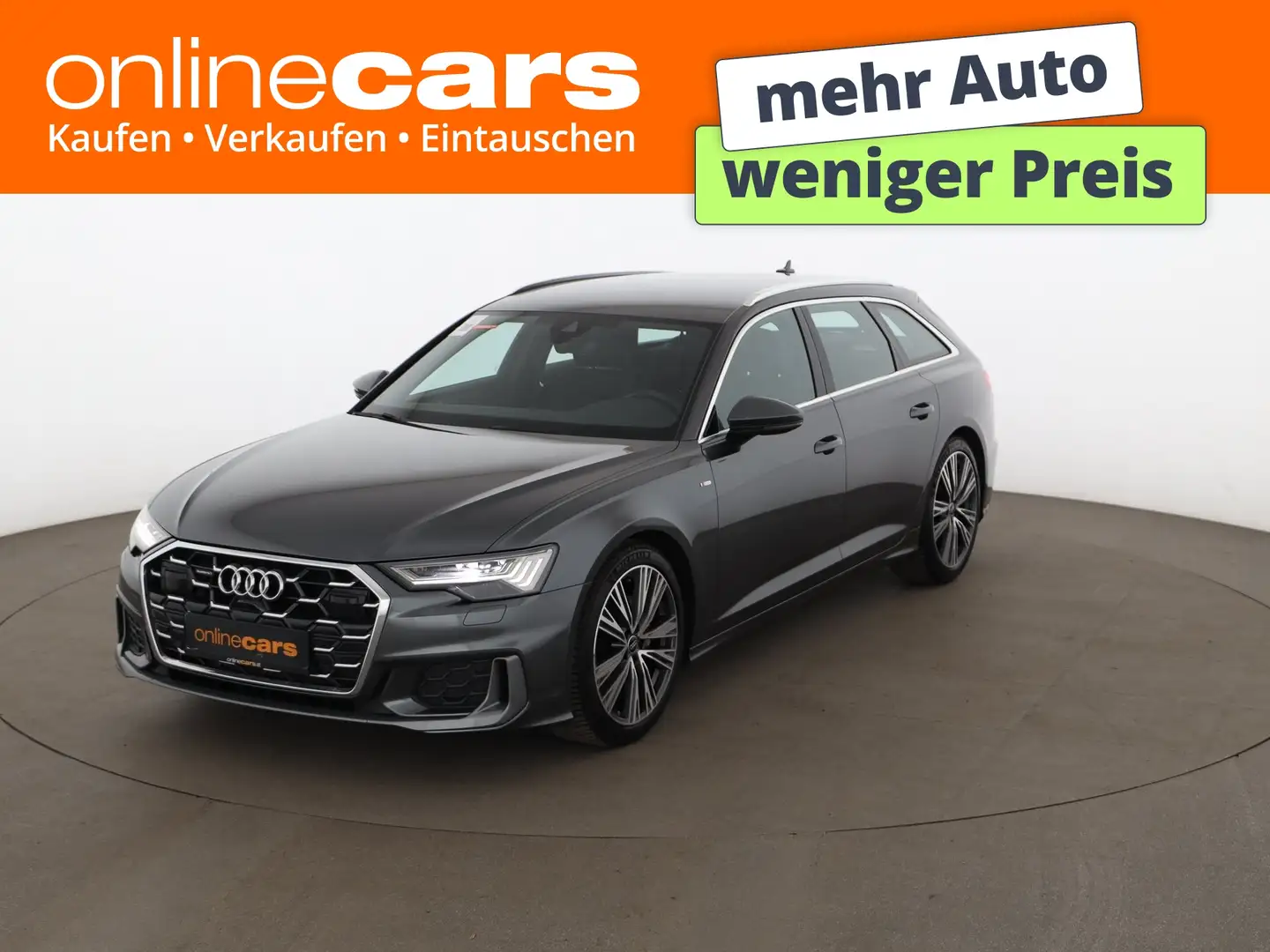 Audi A6 Avant 40 TDI quattro S-Line Aut MATRIX LEDER Grau - 1