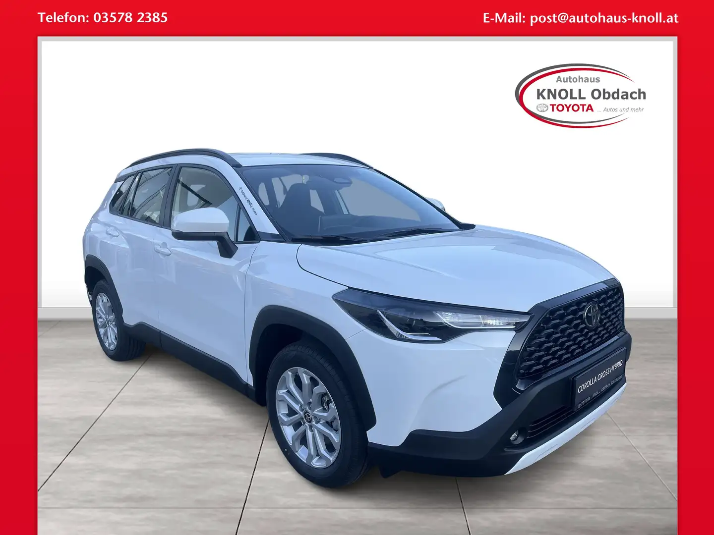 Toyota Corolla Cross 1,8 FWD Active Komfortpaket Sonderaktion Alb - 1