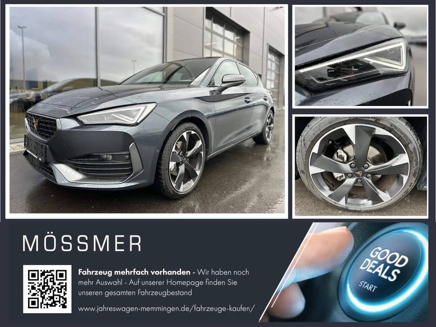 CUPRA Leon 1,5eTSI DSG Matrix Pano Navi Assist XL Grau - 1
