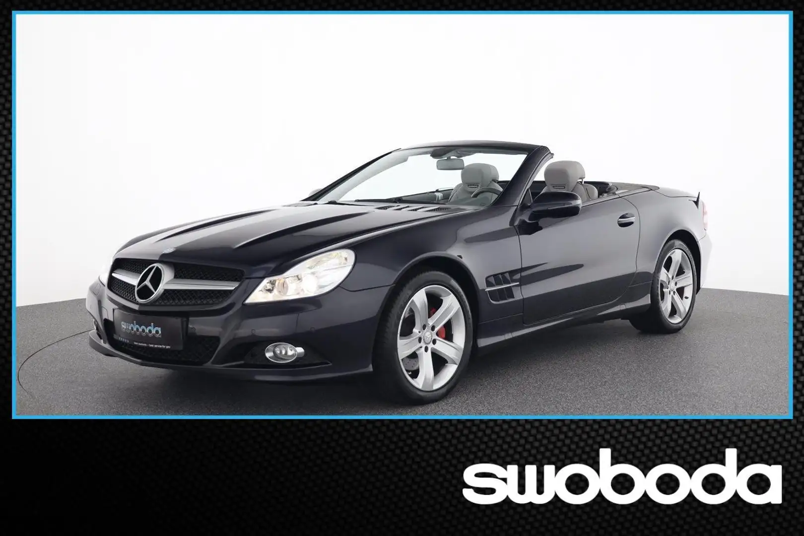 Mercedes-Benz SL 350 Roadster Sportmotor Aut. Blauw - 1