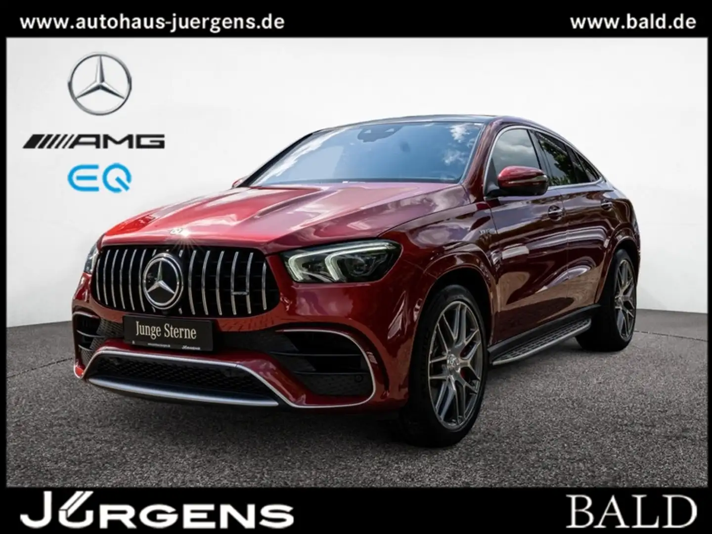Mercedes-Benz GLE 63 AMG S 4M+ Coupé Pano/Burm/360/Stdhz/Keyl Rouge - 2
