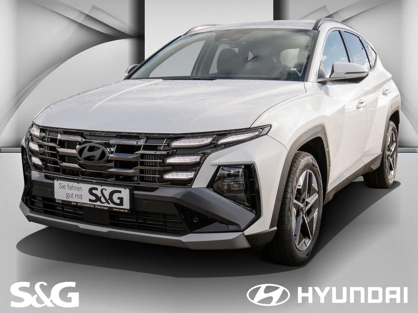 Hyundai TUCSON LED+NAVI+KAMERA+KLIMAAUTO+SHZ+SOFORT Weiß - 1
