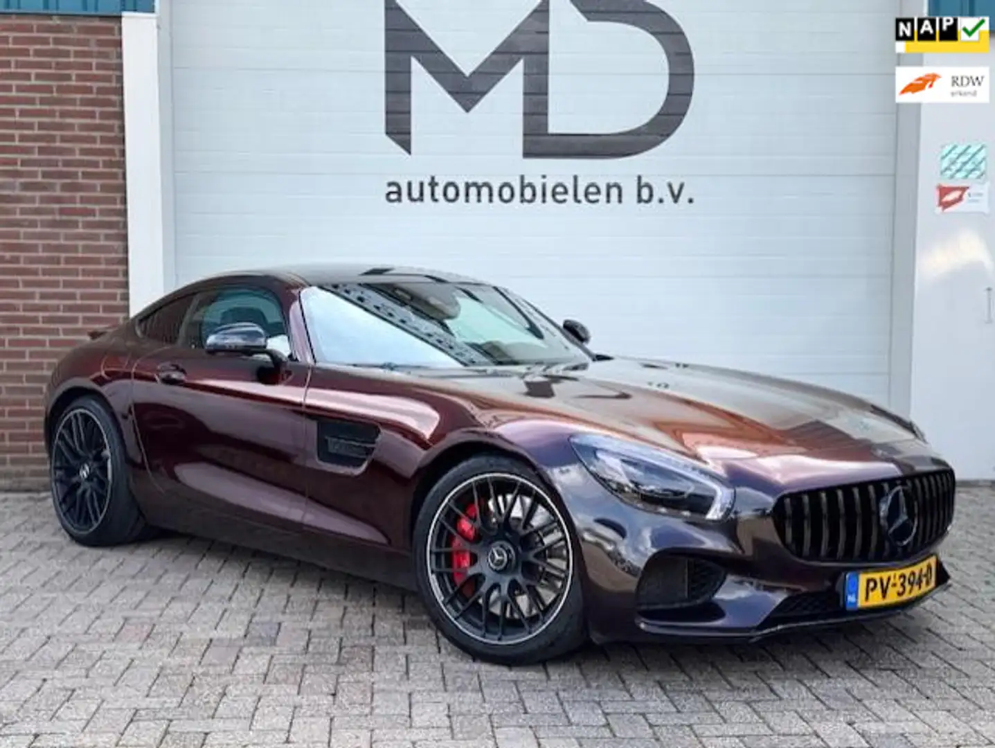 Mercedes-Benz AMG GT 4.0 S Edition 1 -Panorama Dak-Burmester Kék - 1