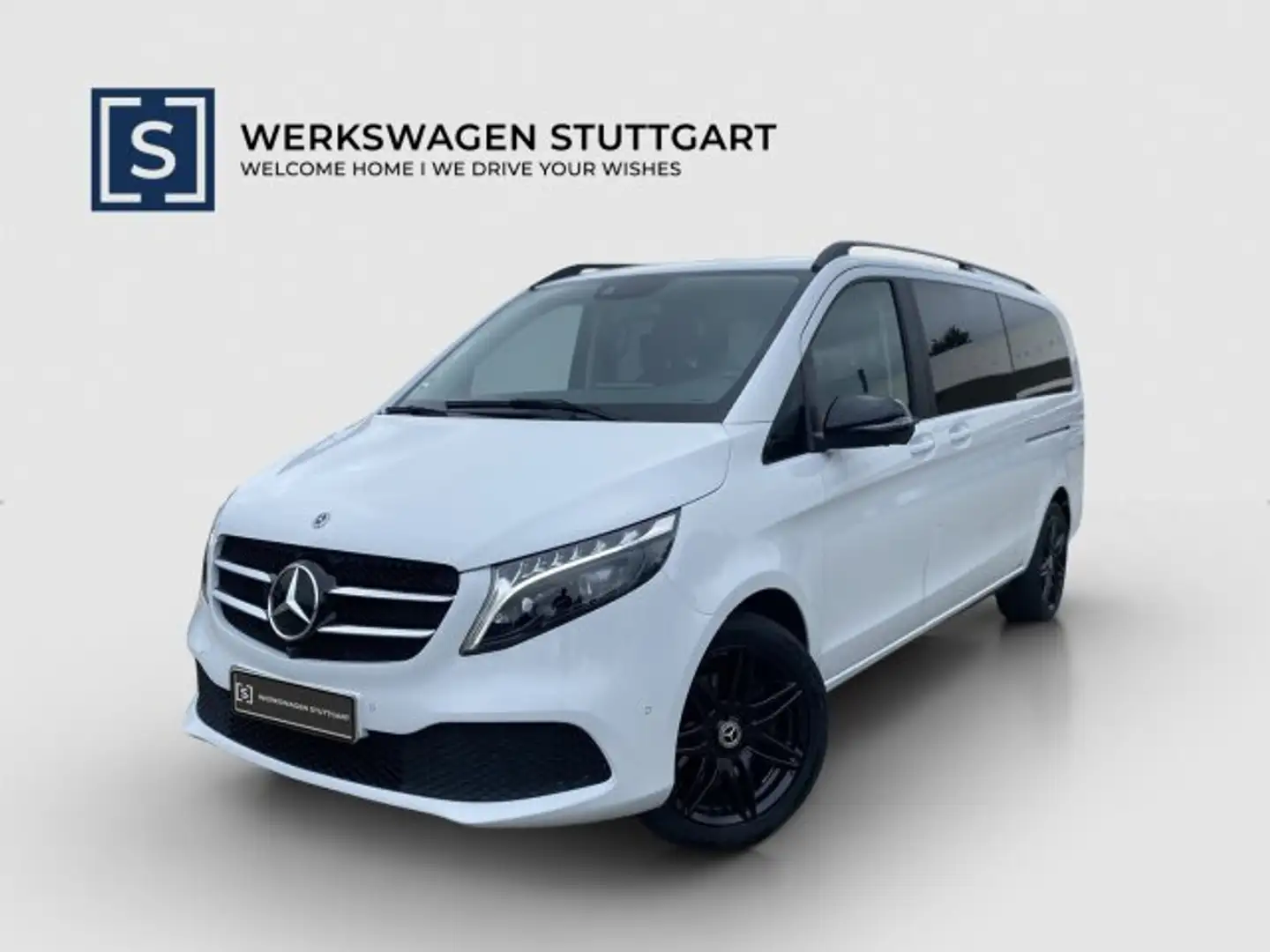 Mercedes-Benz V 300 V 300 d 4MATIC Extralang AMG 19'' LED AHK 360RFK Weiß - 1