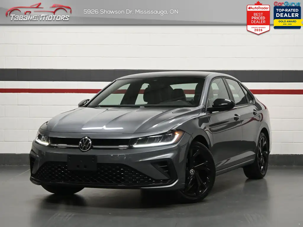 2025 Volkswagen Jetta Comfortline SPORT No Accident Leather Sunroof Ada