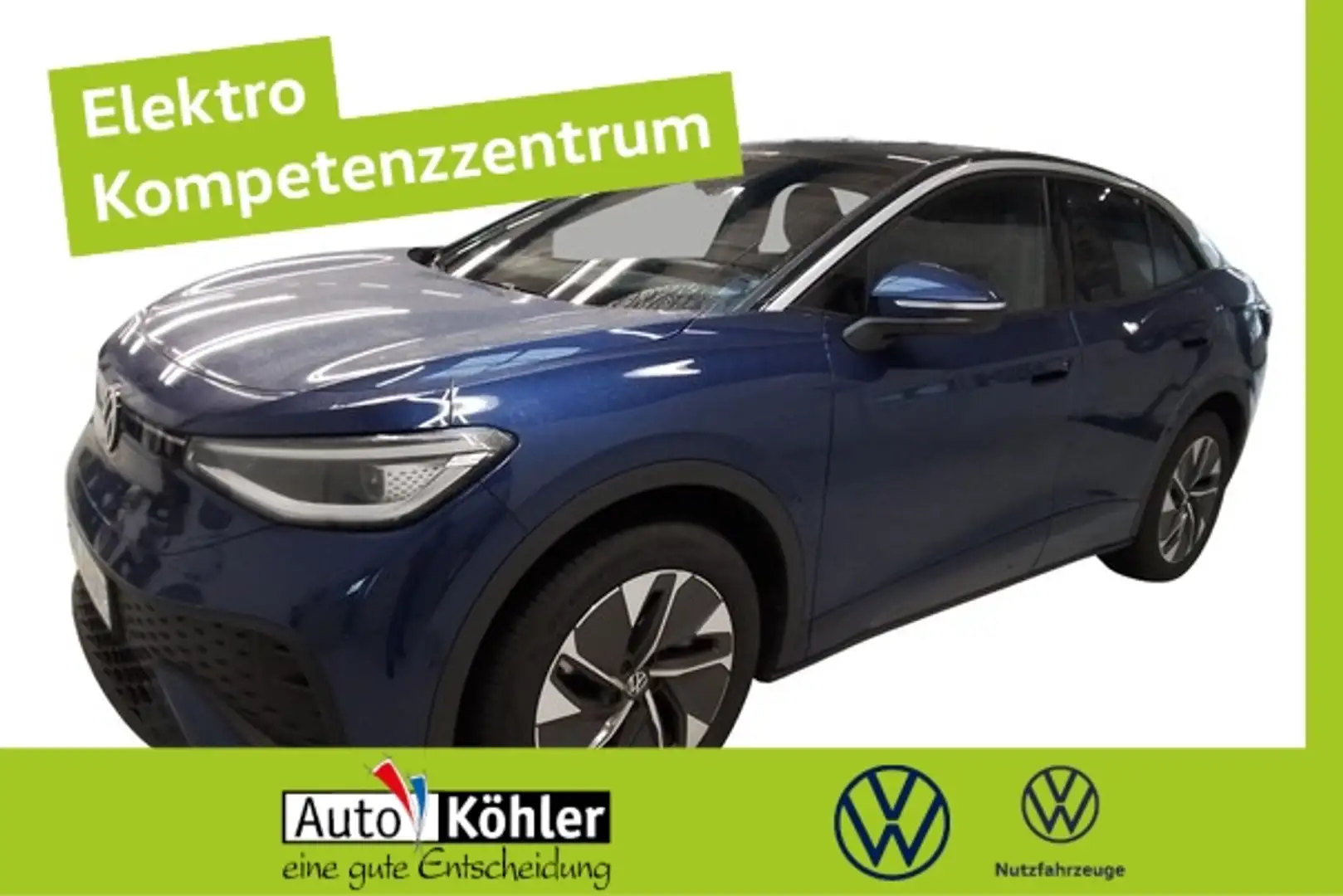 Volkswagen ID.5 Pure Matrix/CCS/CarPlay/360/ACC/Akustikglas Blau - 1