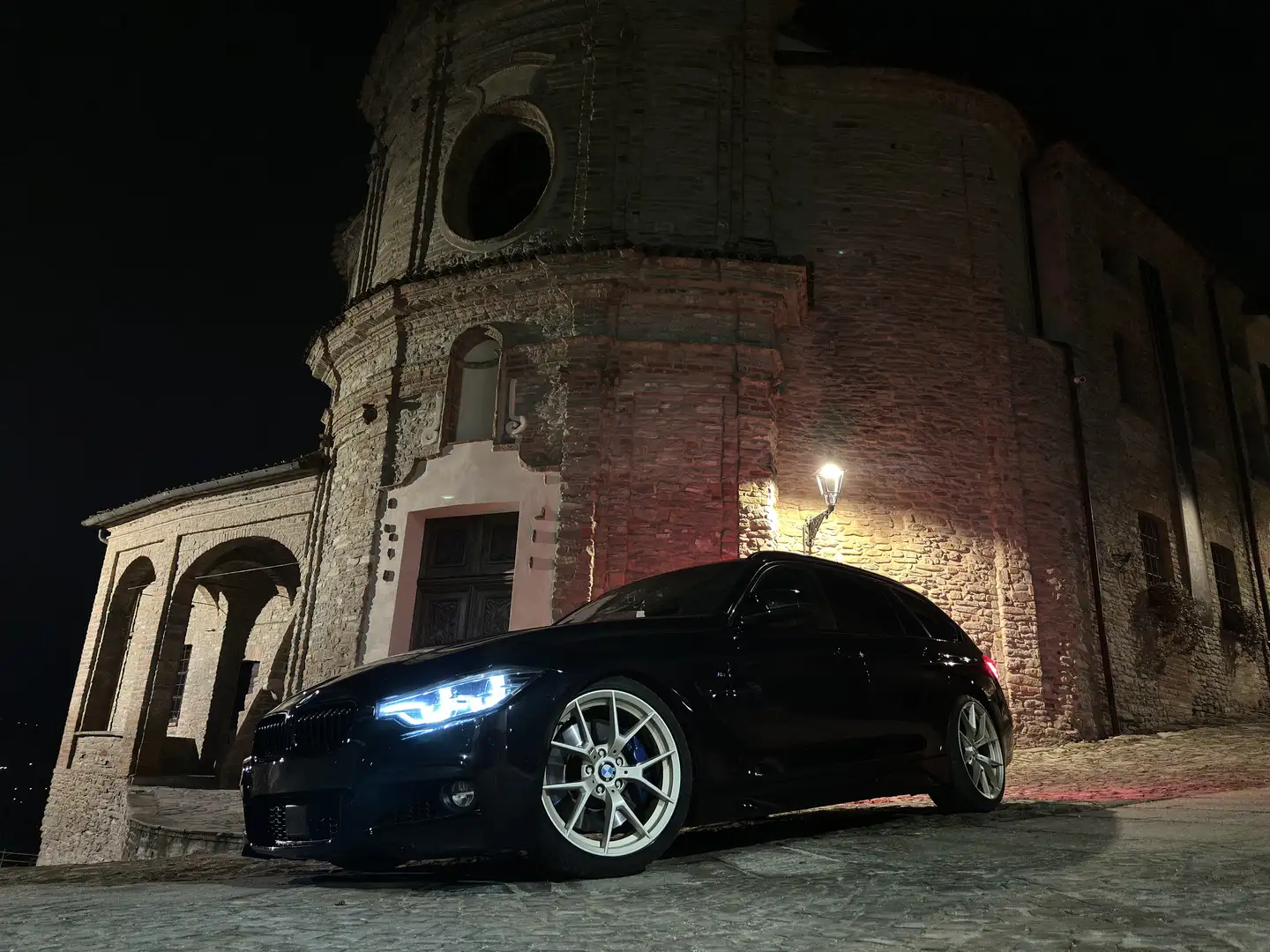 BMW 325 325d Touring Msport 224cv auto Nero - 1