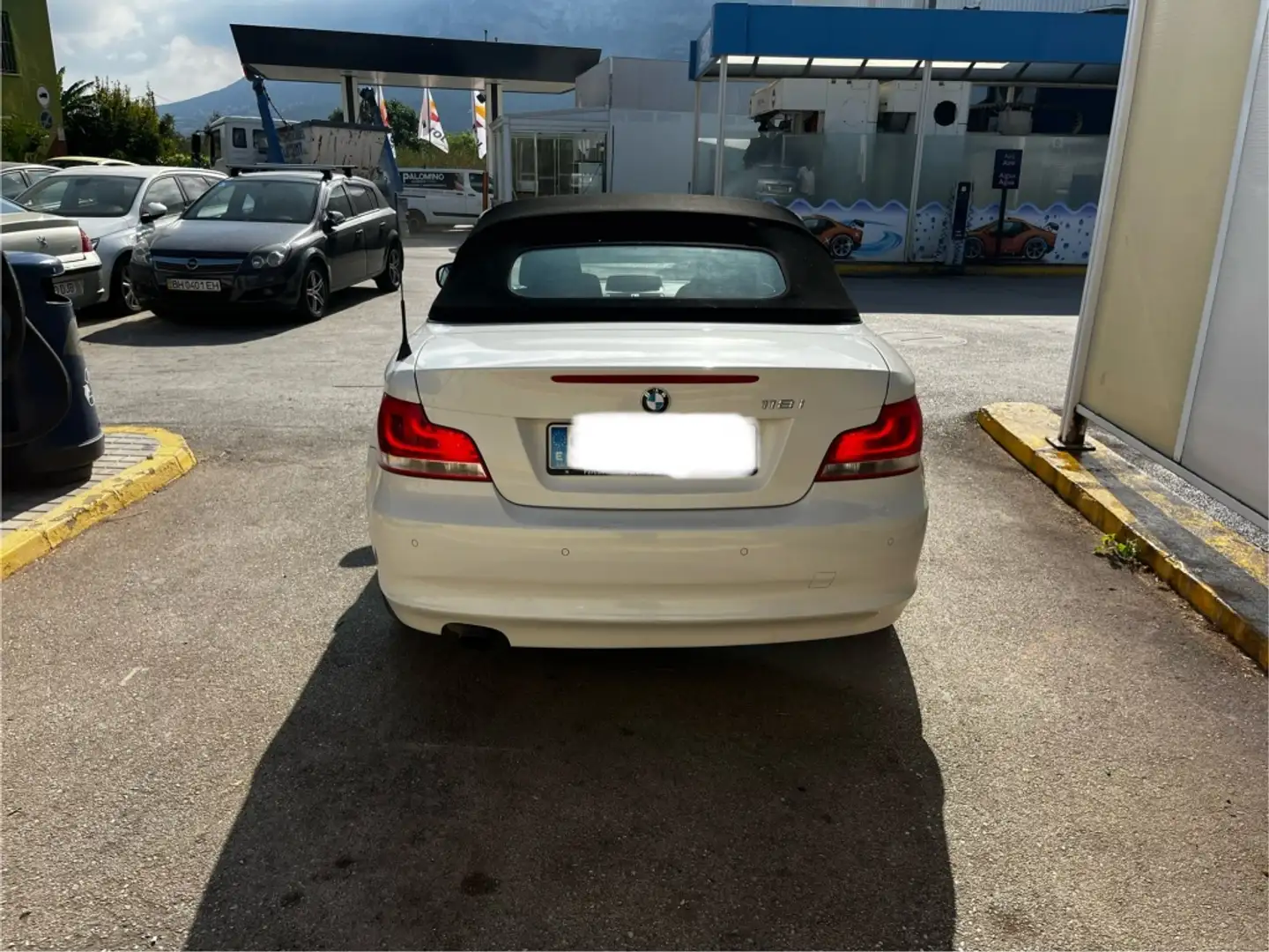 BMW 118 118iA Cabrio Blanc - 2