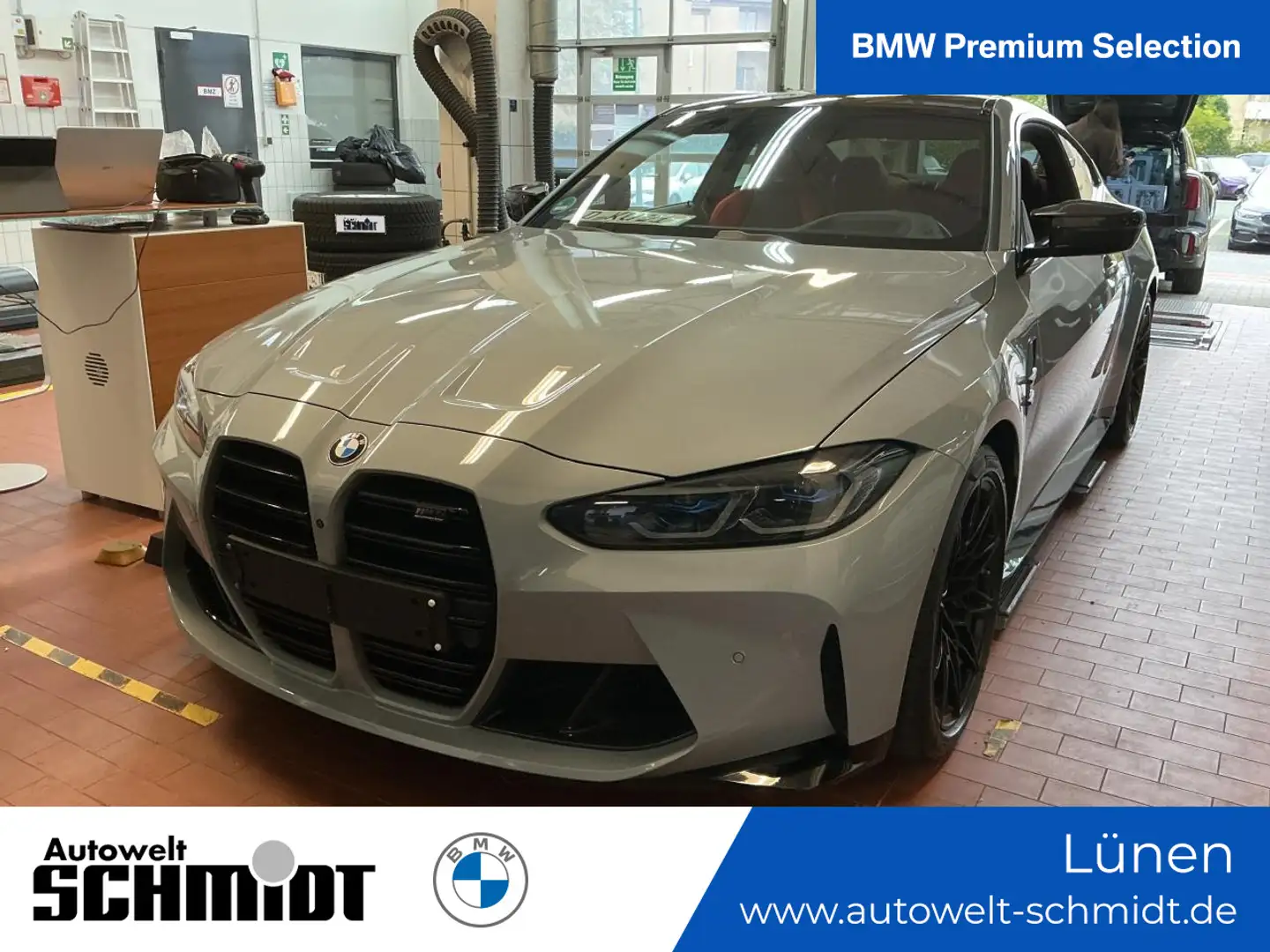 BMW M4 Competition + 2Jahre-BPS,-GARANTIE Gris - 1