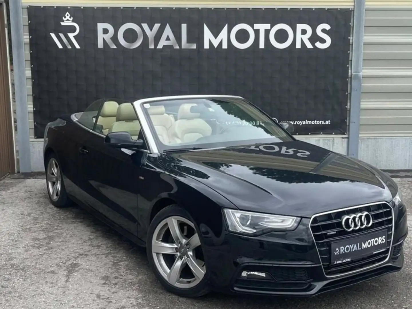 Audi A5 2.0 TFSI/CABRIOLET/S-LINE Noir - 1
