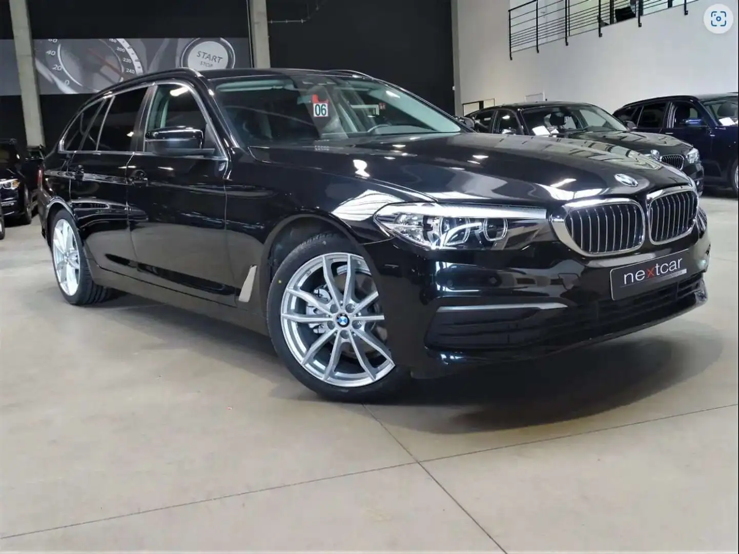 BMW 520 dA Touring **CUIR-NAVI PRO-VIRTUAL-FULL LED** Noir - 2