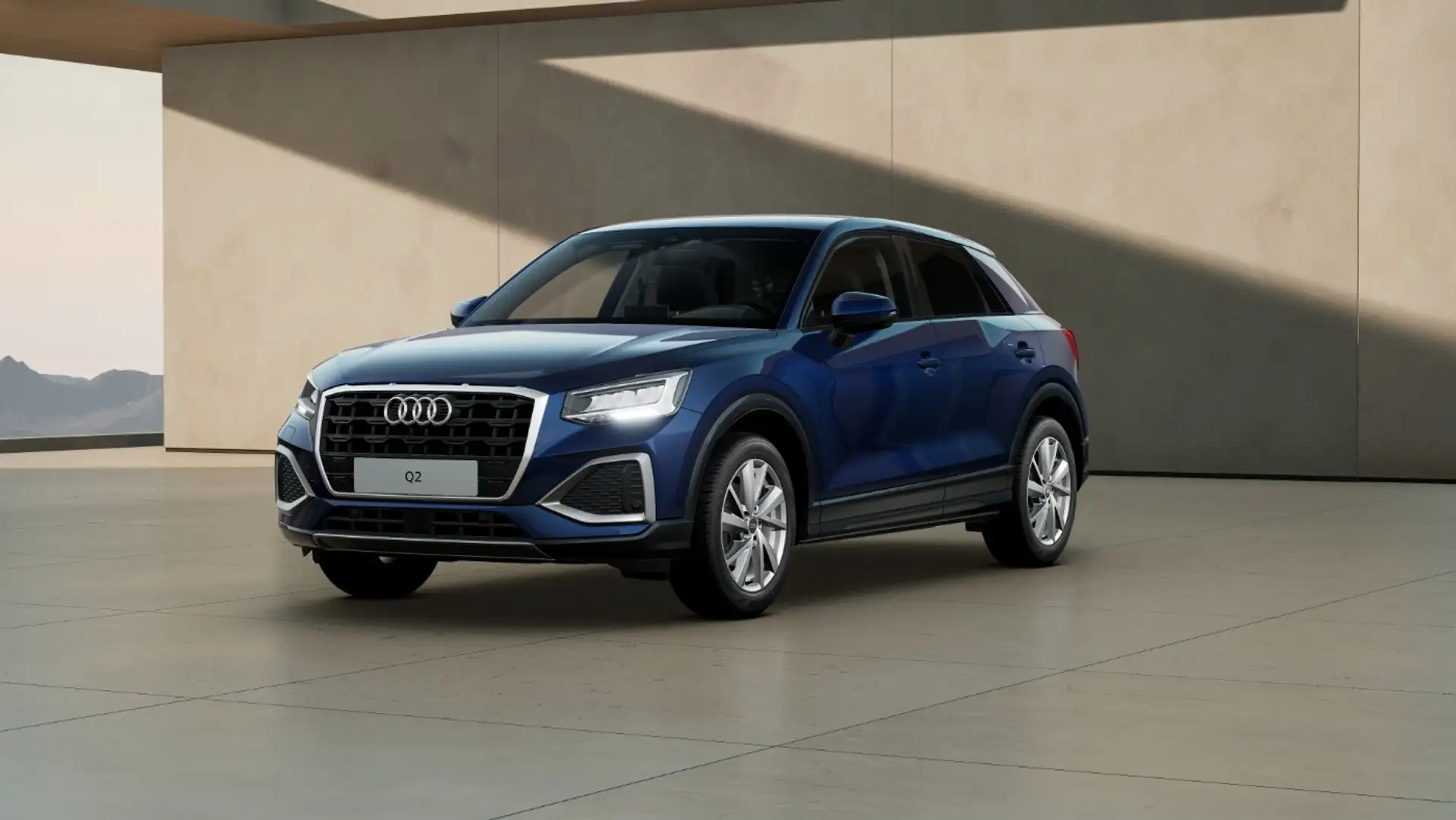Audi Q2 35 TFSI advanced LED AHK virt. Cock. Bleu - 2