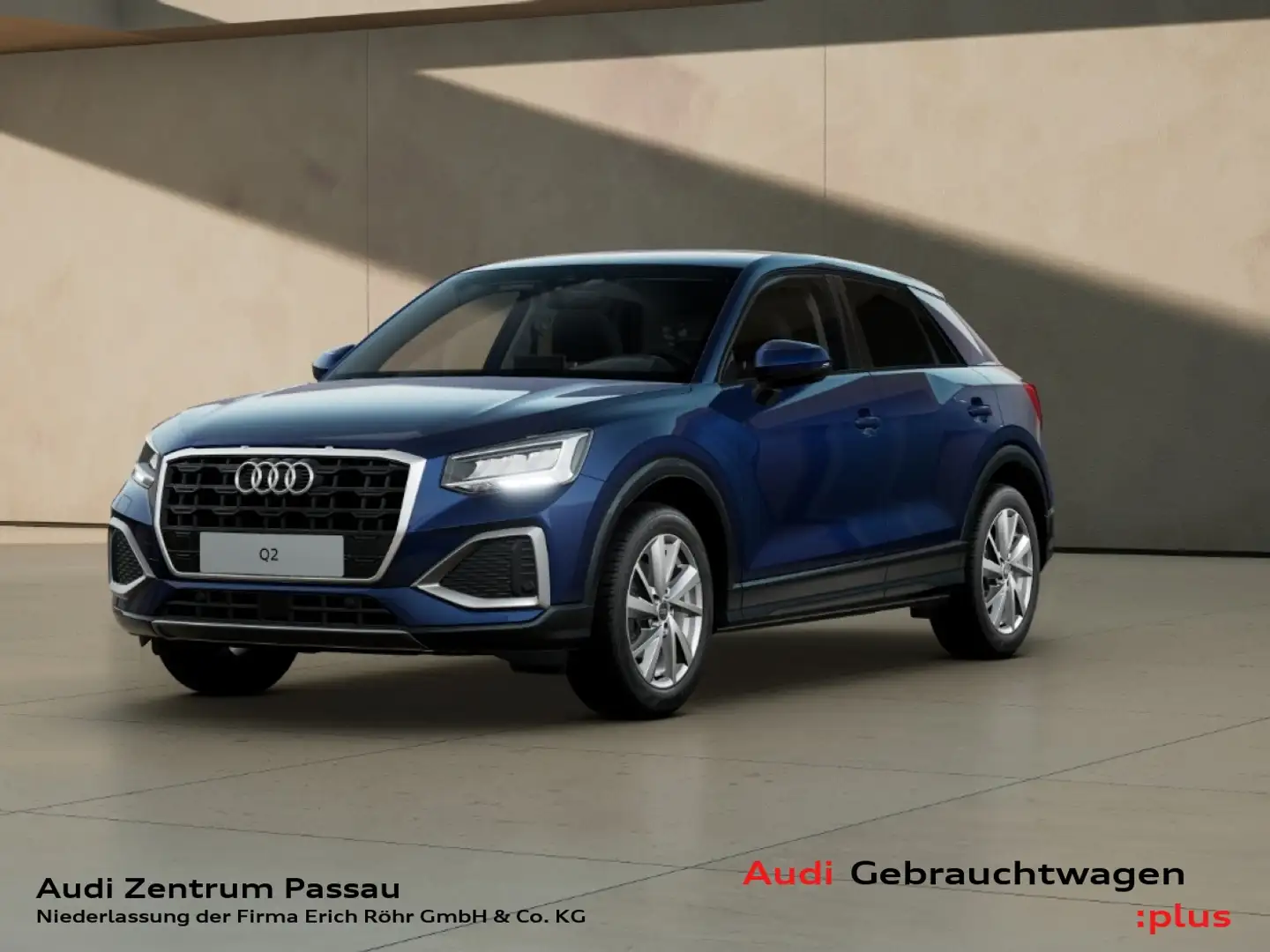Audi Q2 35 TFSI advanced LED AHK virt. Cock. Blau - 1