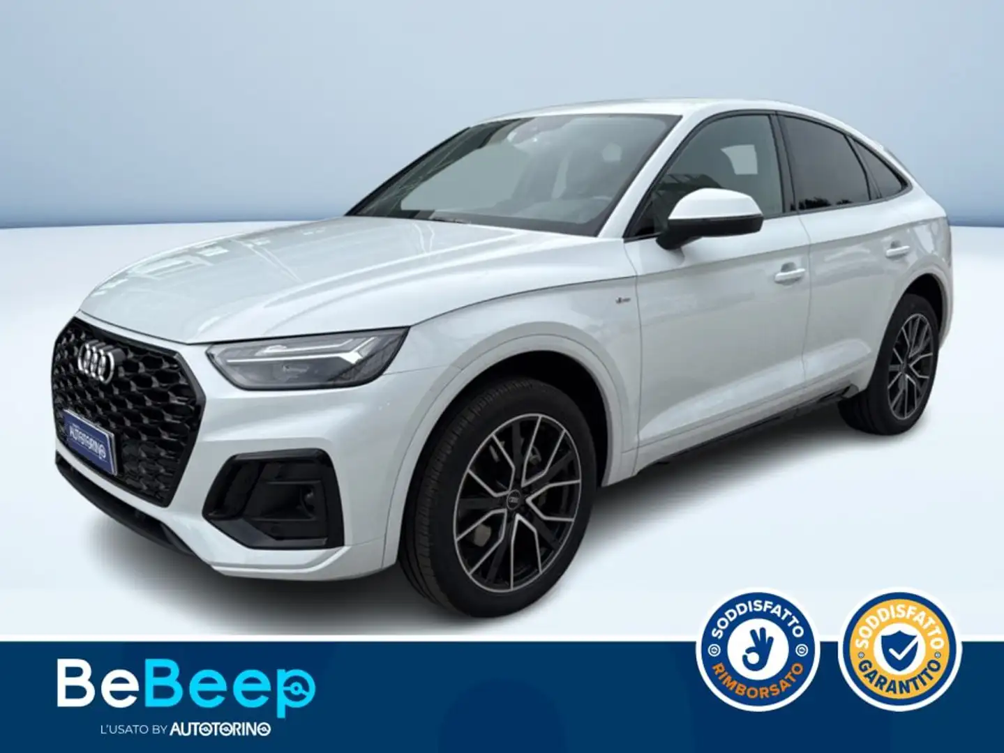 Audi Q5 SPORTBACK 40 2.0 TDI MHEV 12V S LINE PLUS QUATT Blanc - 1