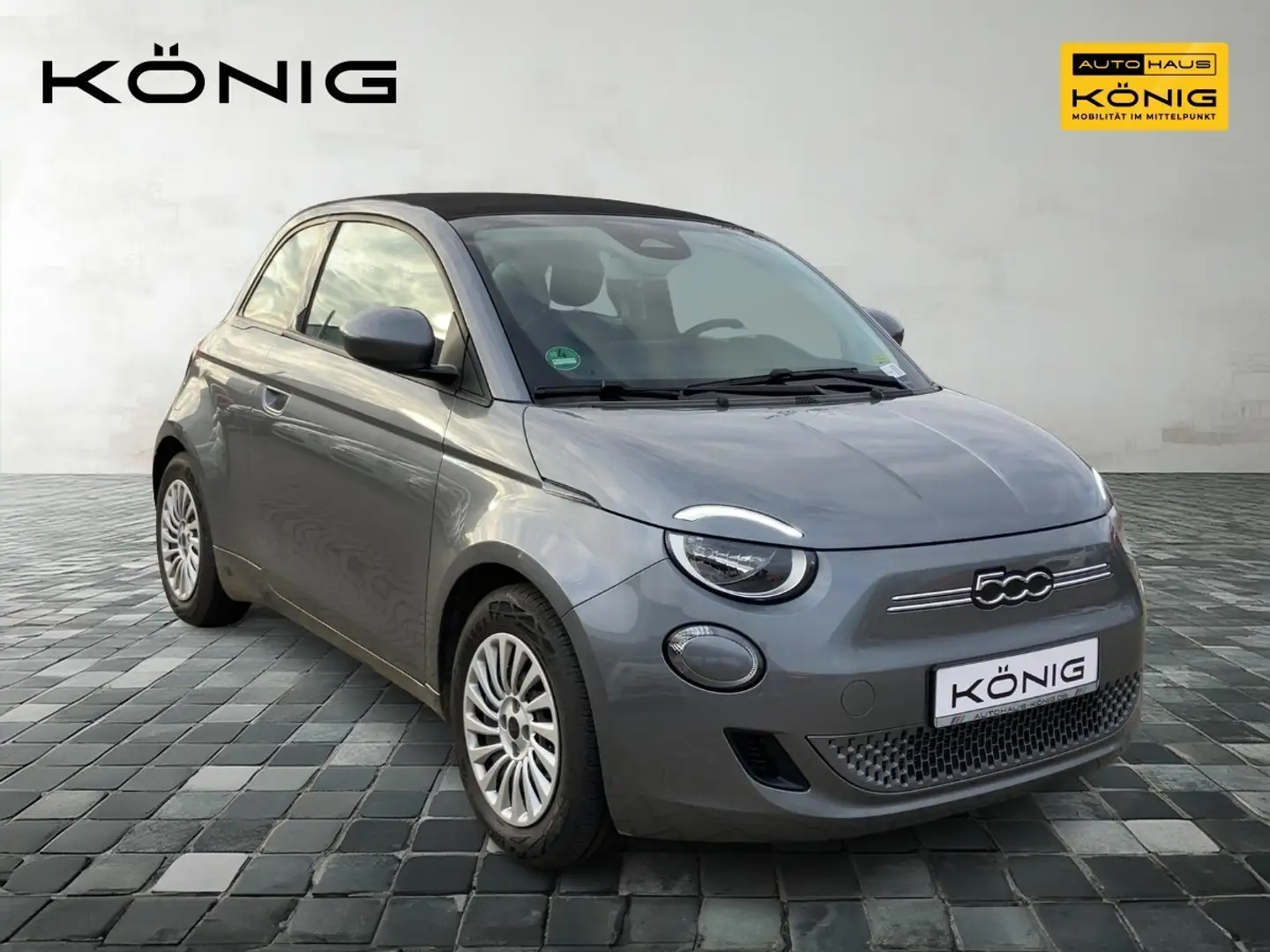 Fiat 500C MY23 Elektro Klimaautomatik Grau - 2