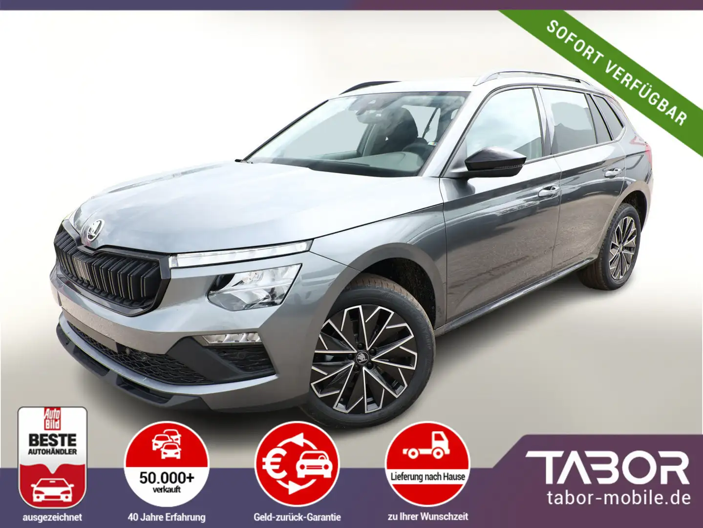 Skoda Kamiq TSI 116 DSG Selec Kessy SHZ Kam SunS 17Z Grigio - 1