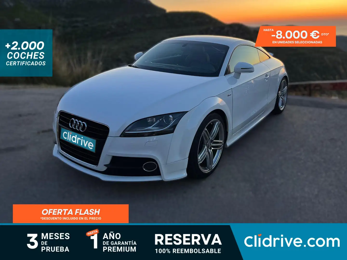 Audi TT Coupé 2.0 TFSI 211cv Blanco - 1