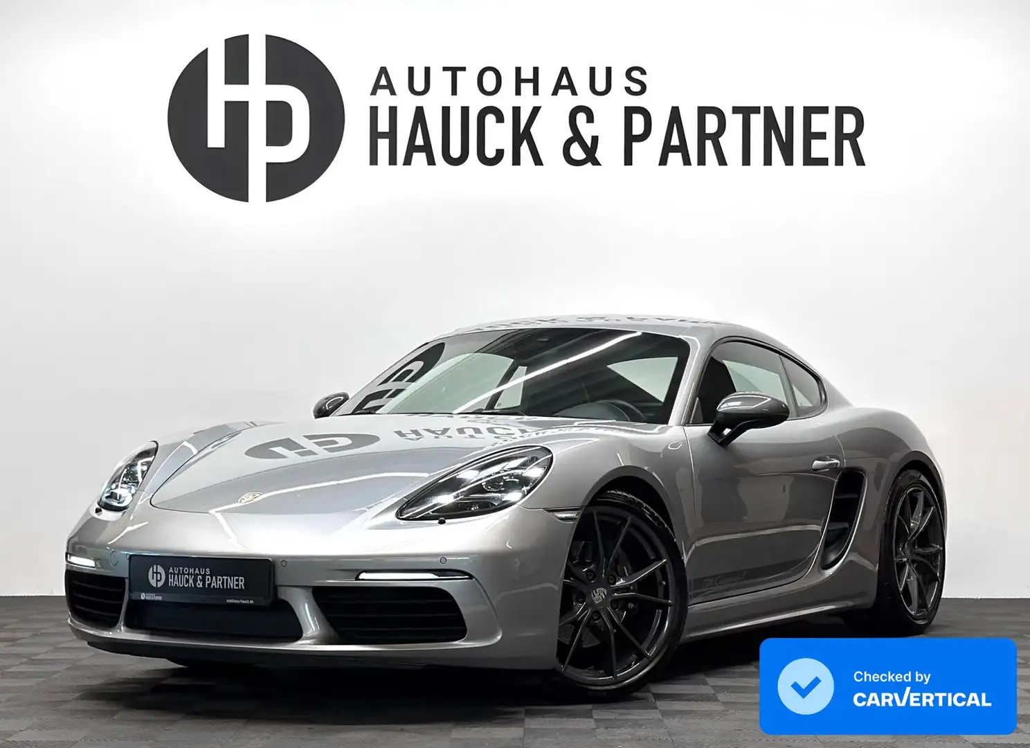 Porsche Cayman 718 T *PDLS+*BOSE*Approved*Chrono*S-Aga Silber - 1