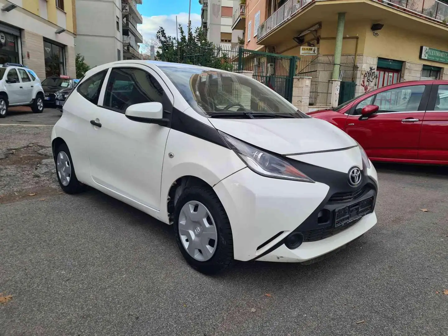 Toyota Aygo 1.0 VVT-i 69 CV 3porte/NO CLIMA Blanc - 1