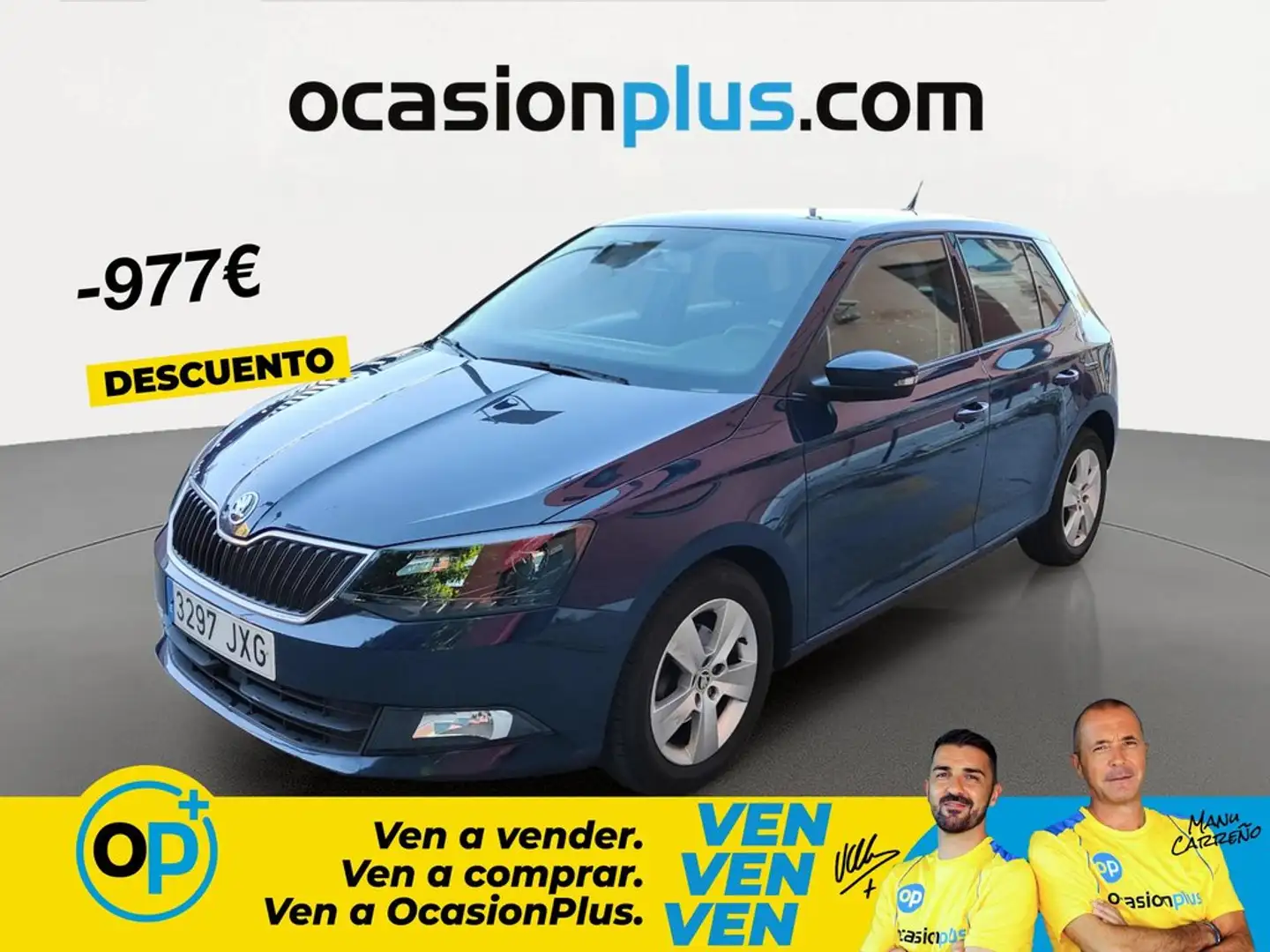 Skoda Fabia 1.0 MPI Like 55kW Azul - 1