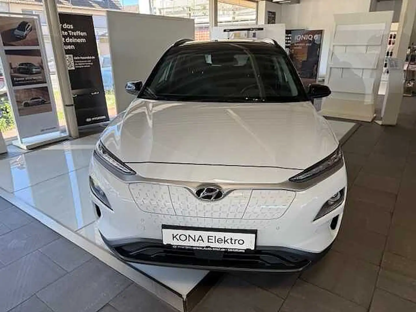 Hyundai KONA EV Premium* Leder*Navi*Head Up*Krell*LED*DAB+ Blanc - 2