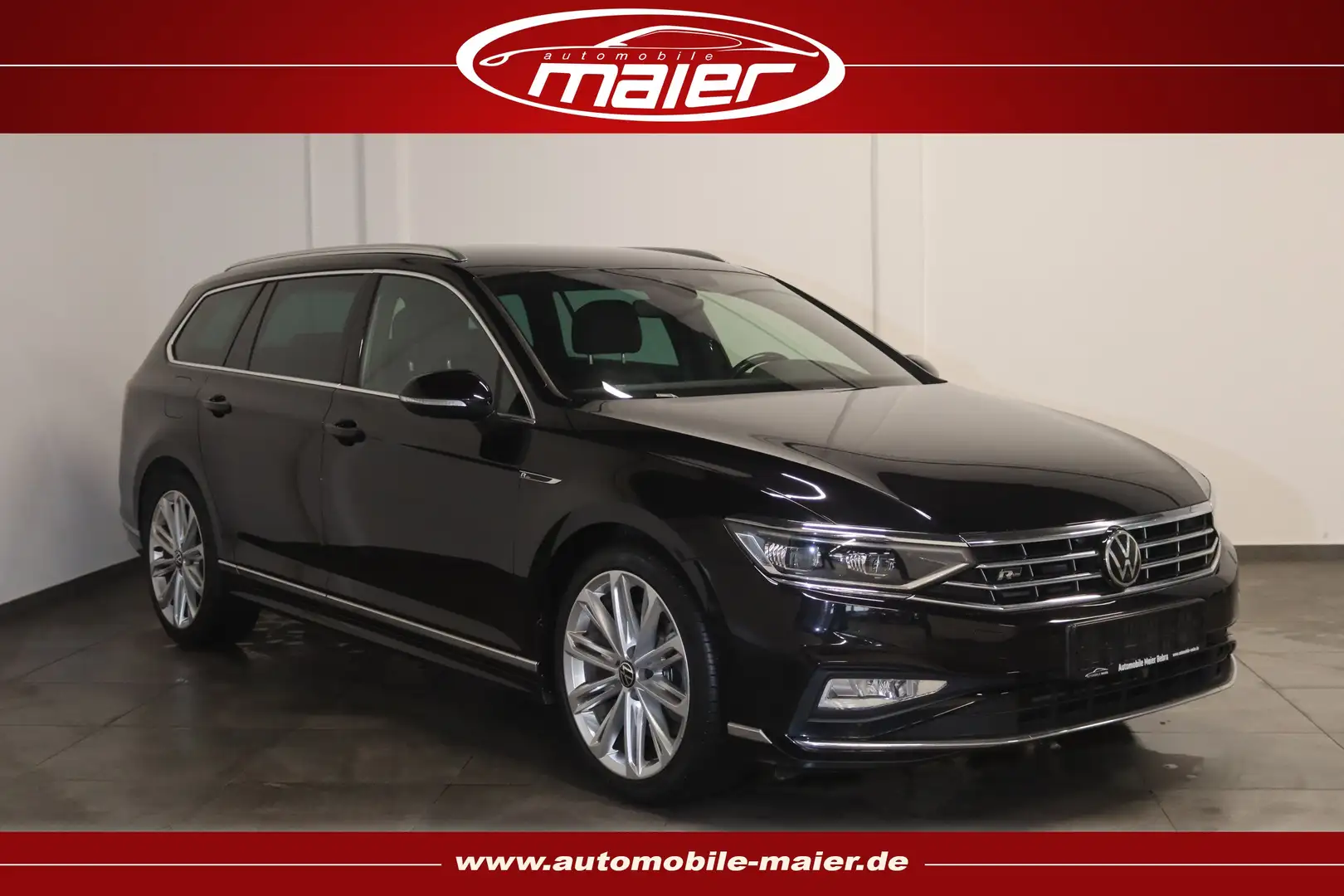 Volkswagen Passat 2.0 TSI R-Line 4M.-Virt.-Navi-360°-IQ-HUD Noir - 1