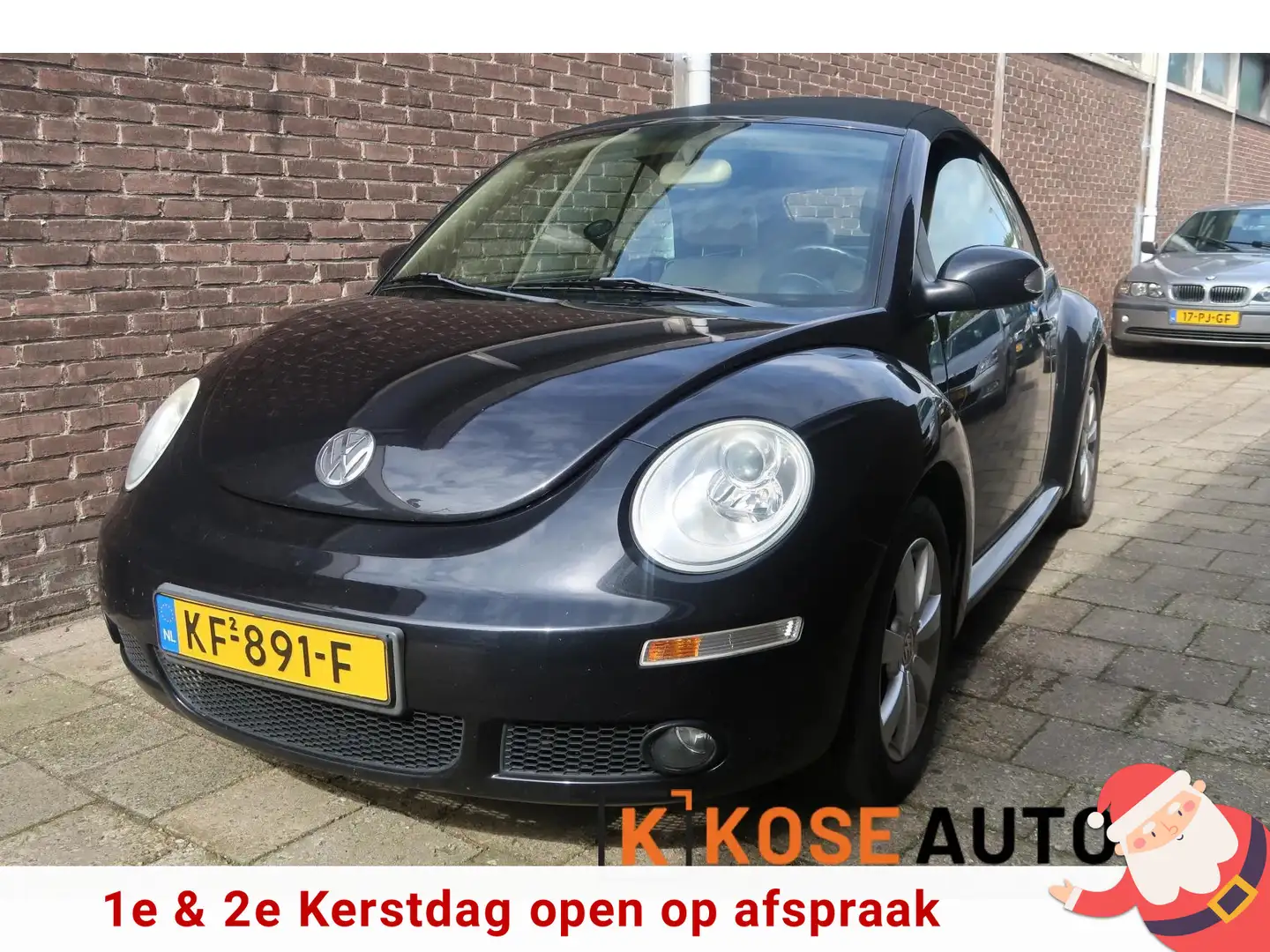Volkswagen New Beetle Cabriolet 1.6 Highline, VOLLEDIGE ONDERHOUDSBOEKJE Zwart - 1