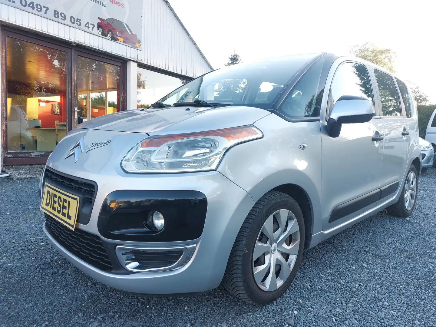 Citroen C3 Picasso C3 Picasso 1.6 HDi Seduction Garantie 1AN Grijs - 1