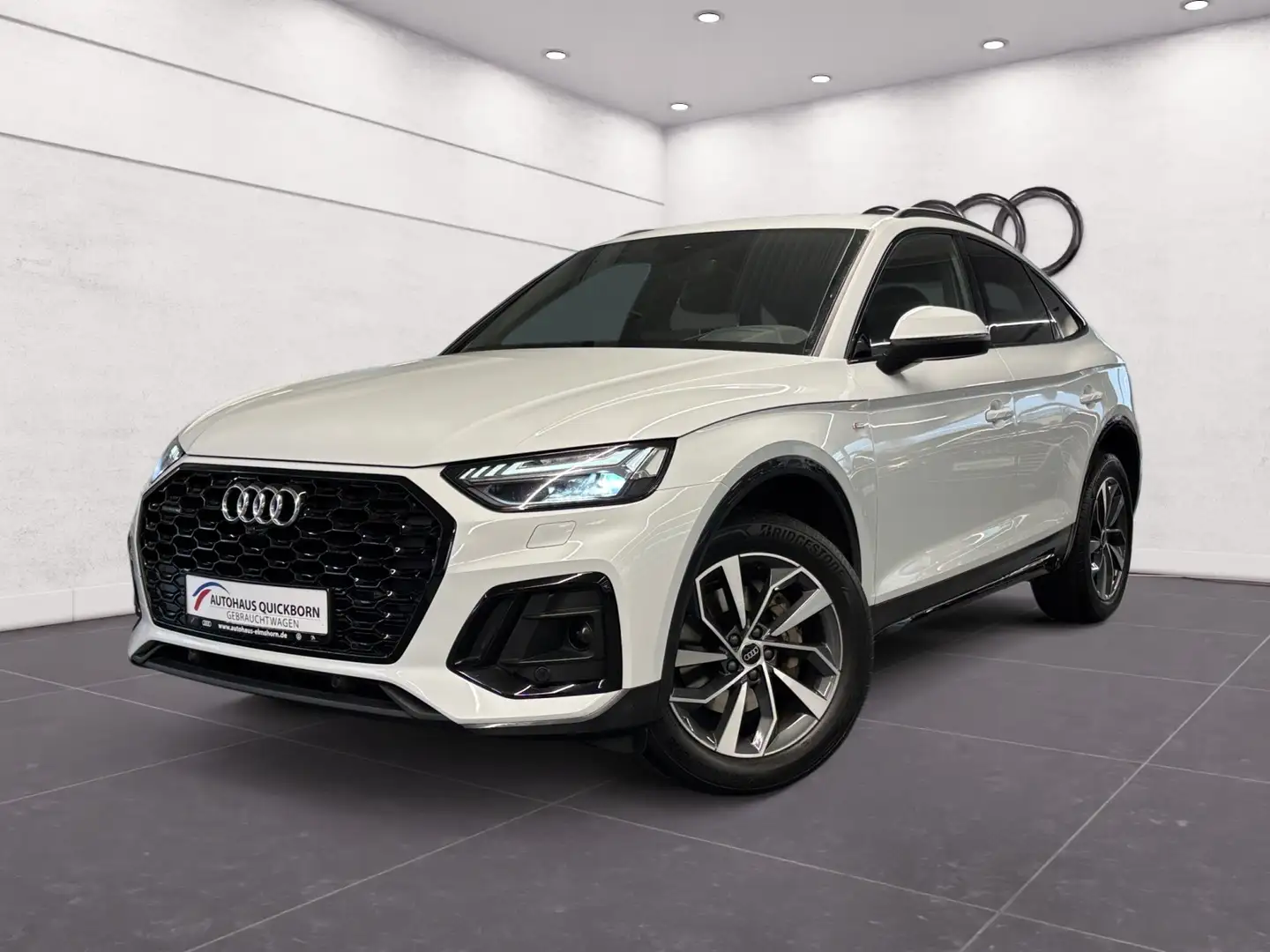 Audi Q5 Sportback 40 TFSI quattro S line BLACK AHK MATRIX Weiß - 2