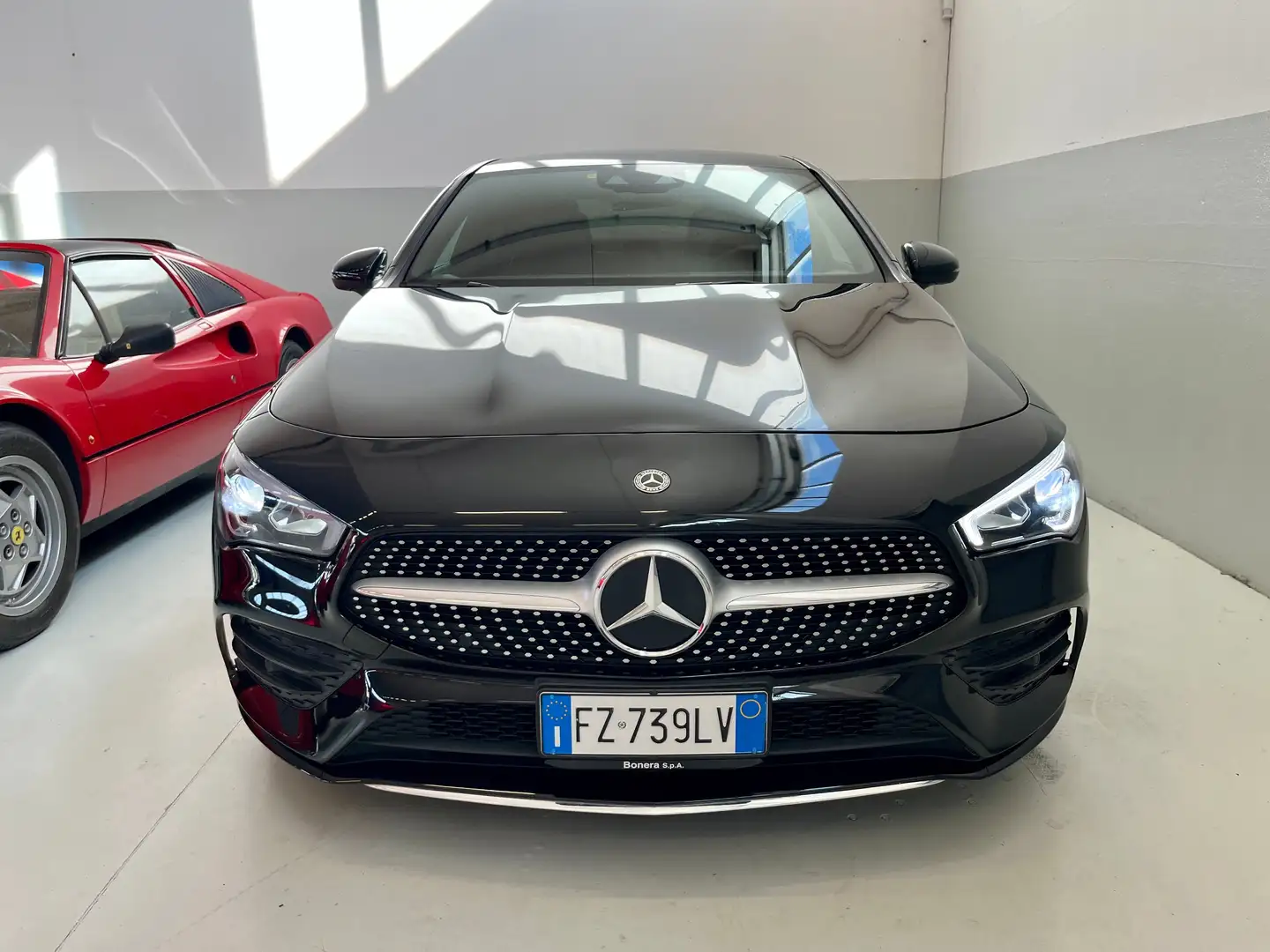 Mercedes-Benz CLA 180 d Coupe Premium AMG - UNIPROP - LUCI AMBIENT - Nero - 2
