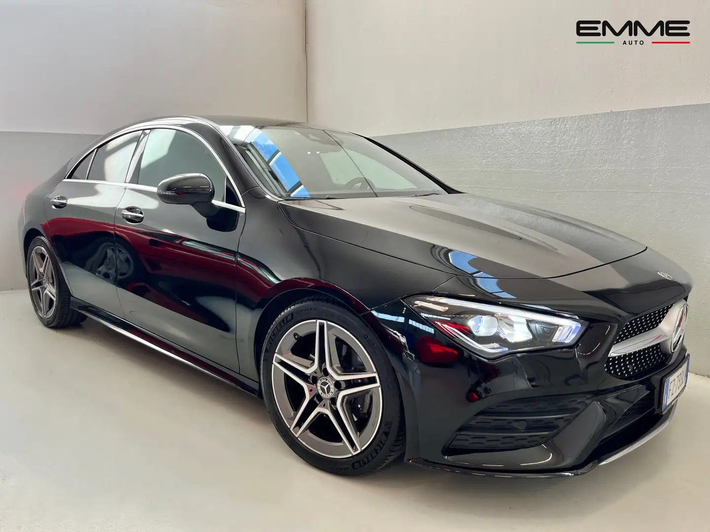 Mercedes-Benz CLA 180 d Coupe Premium AMG - UNIPROP - LUCI AMBIENT - Nero - 1