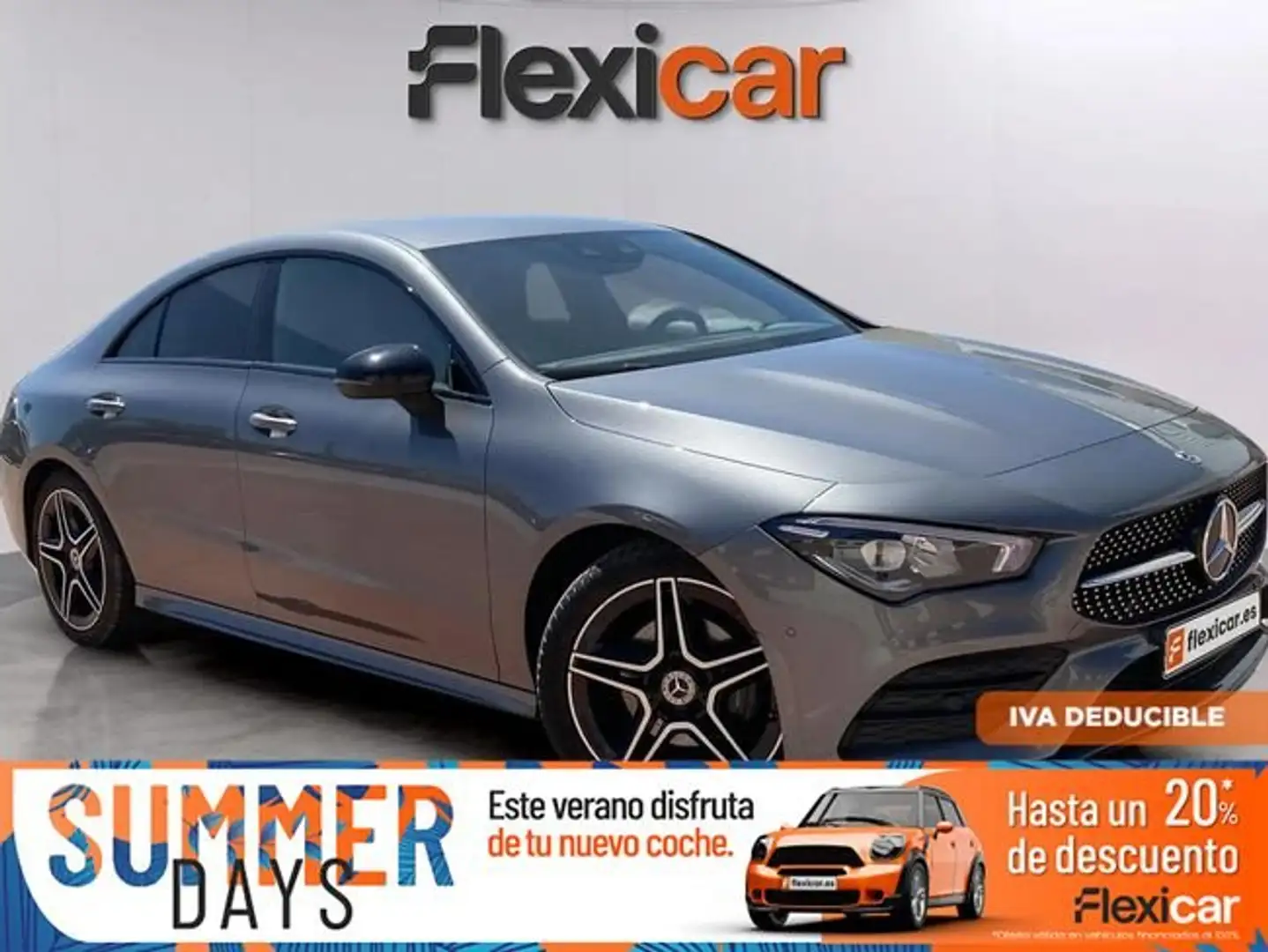 Mercedes-Benz CLA 180 +180+d+-+4P+%282019%29 Gris - 1