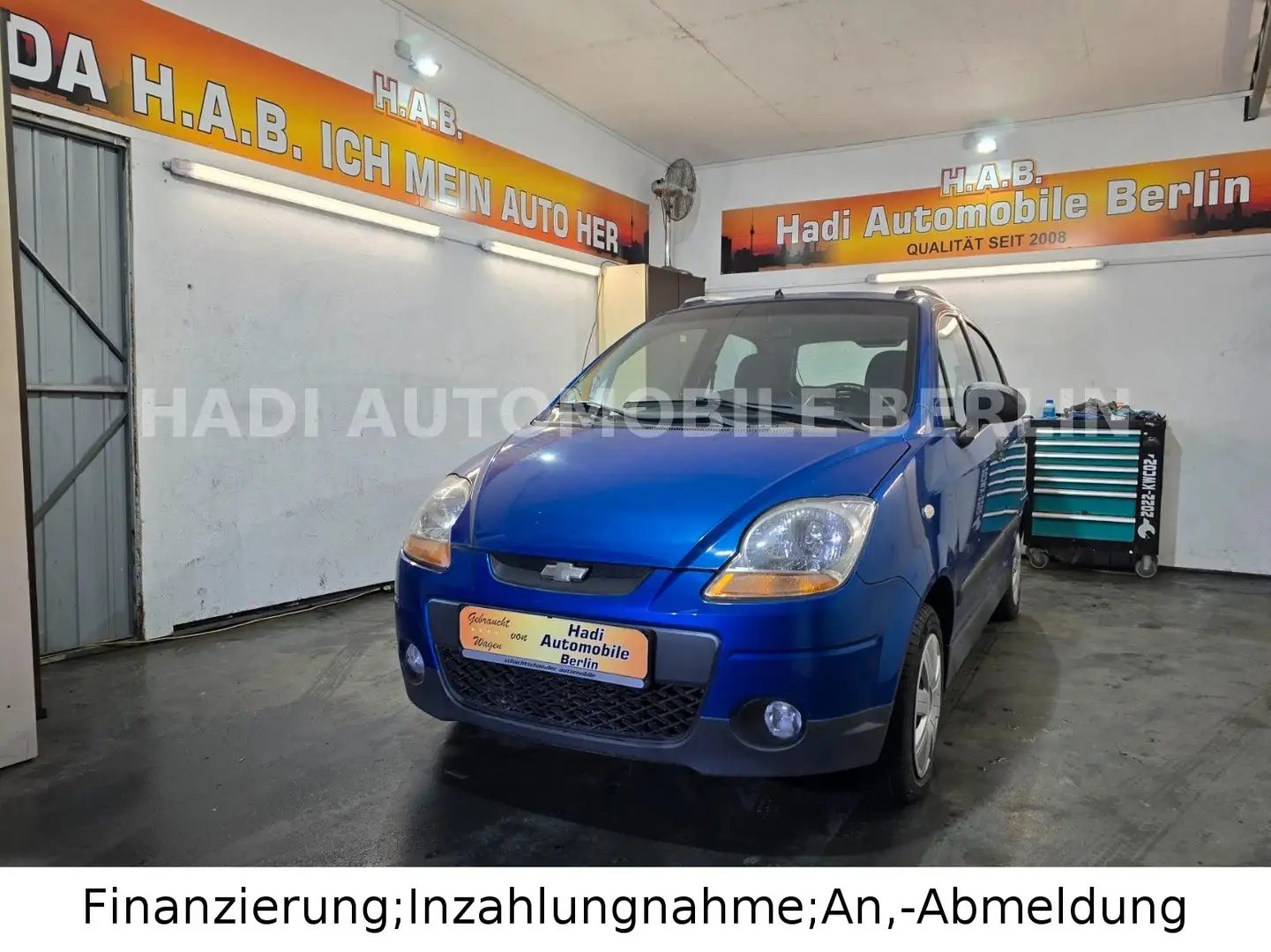 Chevrolet Matiz SE/2.Hand/TÜV NEU/5 Liter Bleu - 1