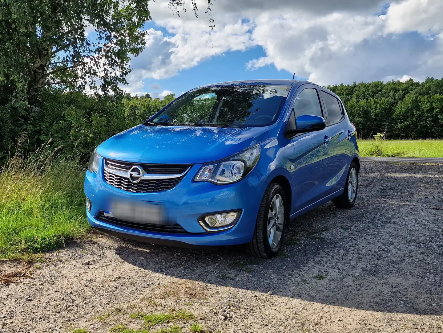 Opel Karl Karl 1.0 Exclusive, Sportpaket, TOP Ausstattung Blau - 1