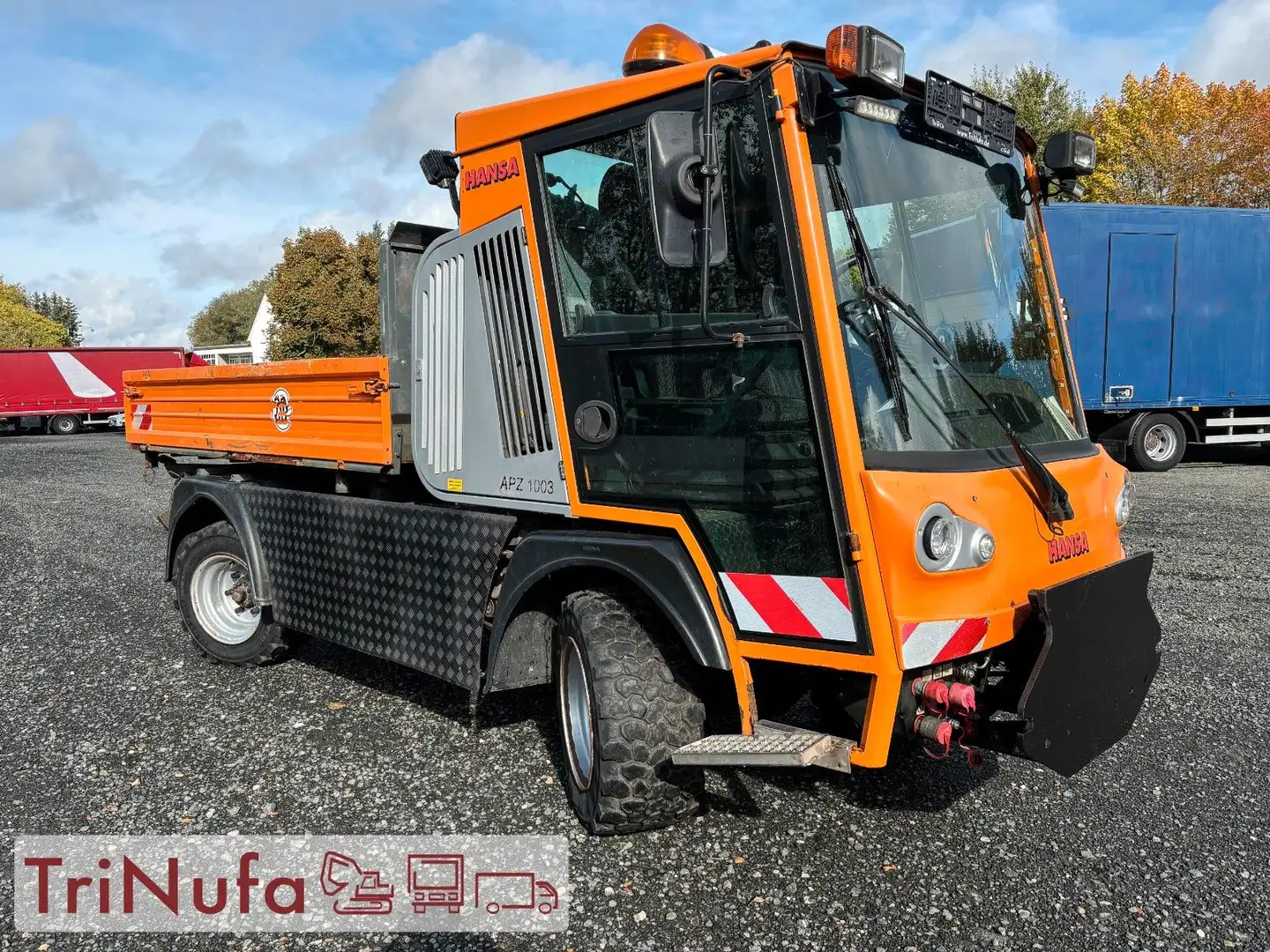 Hako HANSA APZ 1003L | Dreiseitenkipper | 4x4x4 | AHK Orange - 1
