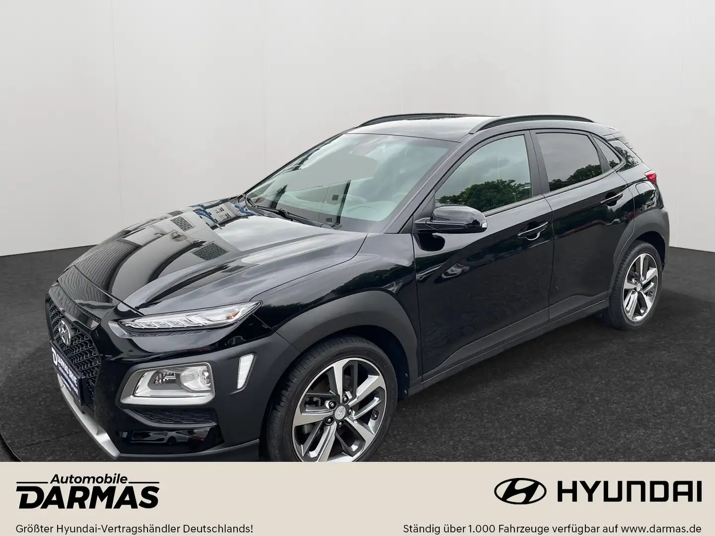 Hyundai KONA Kona 1.0 T-GDI Advantage + Navi LED Krell 8fach Zwart - 1