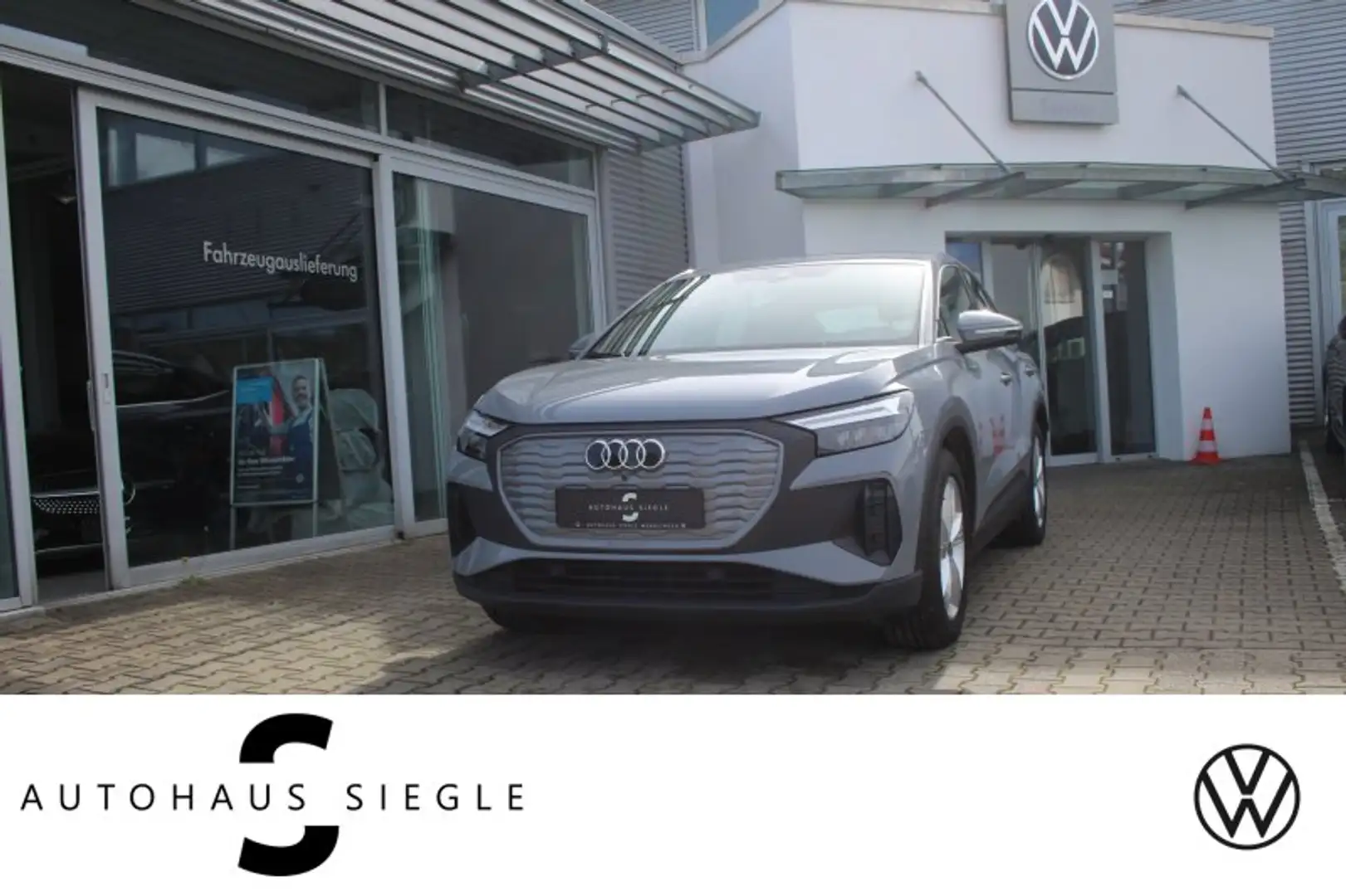 Audi Q4 40 e-tron Sportback LED Navi ACC Kamera Sitzhei Grau - 1